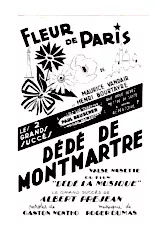 descargar la partitura para acordeón Dédé de Montmartre en formato PDF