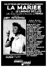 scarica la spartito per fisarmonica La mariée (Le langage des lits) (Chant : Lady Patachou) in formato PDF