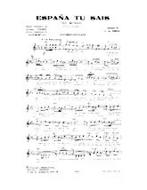 download the accordion score España tu sais (Ay Sévilla) (Paso Doble) in PDF format