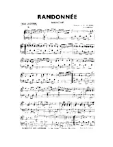 télécharger la partition d'accordéon Randonnée (Marche) au format PDF