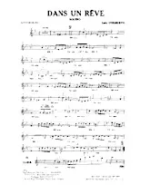 télécharger la partition d'accordéon Dans un rêve (Boléro) au format PDF