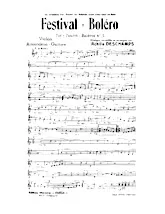 scarica la spartito per fisarmonica Festival Boléro (Pot Pourri Boléros n°2) in formato PDF