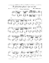 télécharger la partition d'accordéon N' pleurez plus La Voilà (Marche Américaine) au format PDF