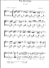 download the accordion score Ça dérange (Scottich) in PDF format