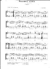 scarica la spartito per fisarmonica Souvenir d'été (Ländler Valse Suisse) in formato PDF