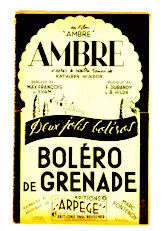 scarica la spartito per fisarmonica Boléro de Grenade (Orchestration Complète) in formato PDF