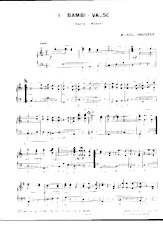 download the accordion score Bambi Valse (Bambi Walzer) (1er + 2ème Accordéon) in PDF format