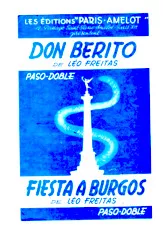 descargar la partitura para acordeón Don Bérito + Fiesta à Burgos (Orchestration) (Paso Doble) en formato PDF