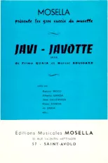 télécharger la partition d'accordéon Javi Javotte (Java) au format PDF
