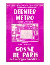 télécharger la partition d'accordéon Gosse de Paris (Orchestration Complète) (Valse) au format PDF