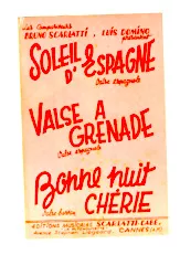 télécharger la partition d'accordéon Soleil d'Espagne (Orchestration) + Bonne nuit Chérie (Valse) au format PDF