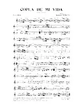 télécharger la partition d'accordéon Copla de mi Vida (Paso Doble) au format PDF