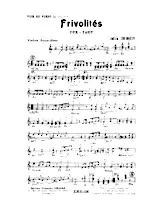 descargar la partitura para acordeón Frivolités (Fox Trot) en formato PDF