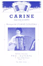 descargar la partitura para acordeón Carine (Valse) en formato PDF