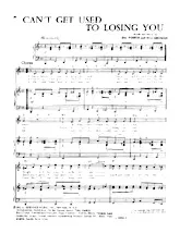 descargar la partitura para acordeón Can't Get Used To Losing You en formato PDF