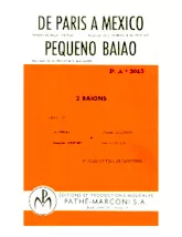 télécharger la partition d'accordéon De Paris à Mexico (Sur les motifs de la chanson de Roger Vaysse) (Orchestration) (Baïon) au format PDF