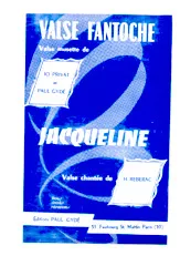 télécharger la partition d'accordéon Valse Fantoche au format PDF