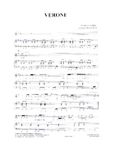 télécharger la partition d'accordéon Vérone (Roméo et Juliette) au format PDF