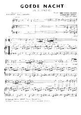 scarica la spartito per fisarmonica Goede Nacht (Il silenzio) (Arrangement : de Jenny Laurens) (Slow)  in formato PDF