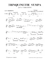 télécharger la partition d'accordéon Trinquinette Sympa (Java Variations) au format PDF