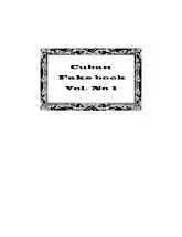 scarica la spartito per fisarmonica Cuban Fake Book (Volume n°1) in formato PDF