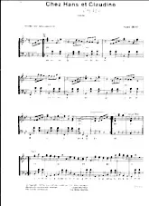 scarica la spartito per fisarmonica Chez Hans et Claudine (Valse) in formato PDF