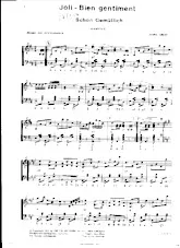 descargar la partitura para acordeón Joli Bien Gentiment (Schön Gemütlich) (Scottich) en formato PDF