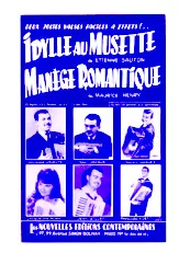 télécharger la partition d'accordéon Manège Romantique (Valse Musette) au format PDF