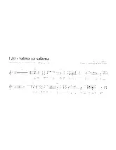 descargar la partitura para acordeón Salma Ya Salama (Chant : Dalida) en formato PDF