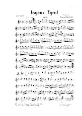 descargar la partitura para acordeón Joyeux Tyrol (Valse) en formato PDF