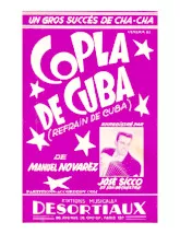 télécharger la partition d'accordéon Copla de Cuba (Refrain de Cuba) (Orchestration) (Cha Cha Cha) au format PDF
