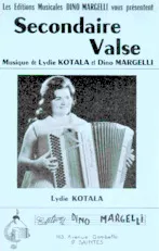 download the accordion score Secondaire Valse in PDF format