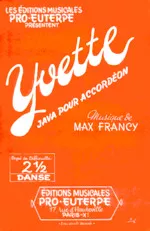 download the accordion score Yvette (Java) in PDF format