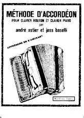 télécharger la partition d'accordéon Méthode D'Accordéon et Klavier Piano (Méthode Jaune) au format PDF