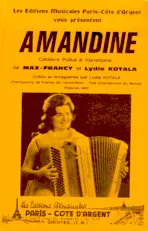 scarica la spartito per fisarmonica Amandine (Arrangement : Dino Margelli) (Polka) in formato PDF