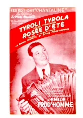 descargar la partitura para acordeón Tyroli Tyrola (Valse Tyrolienne) en formato PDF