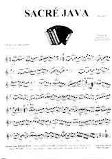 download the accordion score Sacré Java in PDF format