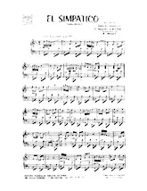 télécharger la partition d'accordéon El Simpatico (Arrangement : Eliane Margelli) (Paso Doble) au format PDF