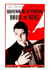 download the accordion score Boule de neige (Valse) in PDF format
