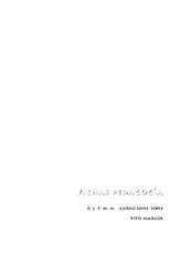 télécharger la partition d'accordéon Fichas Pedagogika (Fiches Pédagogiques : Cursus 2001/2002) au format PDF