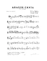 télécharger la partition d'accordéon Aragon Canta (Paso Doble) au format PDF