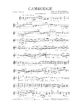 download the accordion score Cambodge (One Step) in PDF format