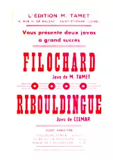 télécharger la partition d'accordéon Filochard au format PDF