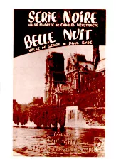 scarica la spartito per fisarmonica Belle nuit (Valse de style) in formato PDF