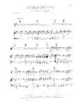 télécharger la partition d'accordéon Guarda Che Luna (Slow Rock) au format PDF