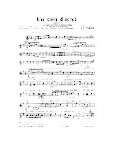 download the accordion score Un coin discret (Java) in PDF format