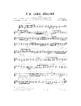 descargar la partitura para acordeón Un coin discret (Java) en formato PDF