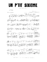 scarica la spartito per fisarmonica Un p'tit sixième (Java Musette) in formato PDF