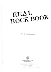 scarica la spartito per fisarmonica Real Rock Book by K G Johansson in formato PDF