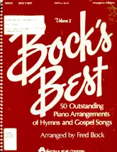 download the accordion score Of Hymns And Gospel Songs (50 piano arrangement: by Fred Bock) (volumeI) in PDF format